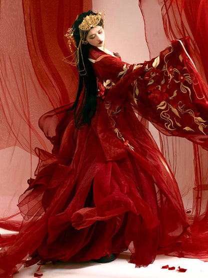 Lost You Forever 长相思 - Tang Dynasty Style Hanfu Dress Heziqun