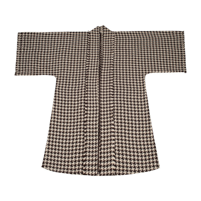 Song Dynasty Modern Hanfu Outerwear Changgan Temple Beizi and Wrap Skirt - 暖秋 Warm Autumn (Preorder)