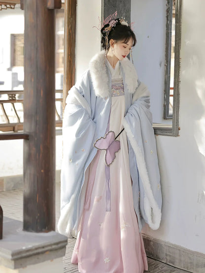 Ninglan 凝兰 - Tang Dynasty Style Qixiong Ruqun for Spring and Winter