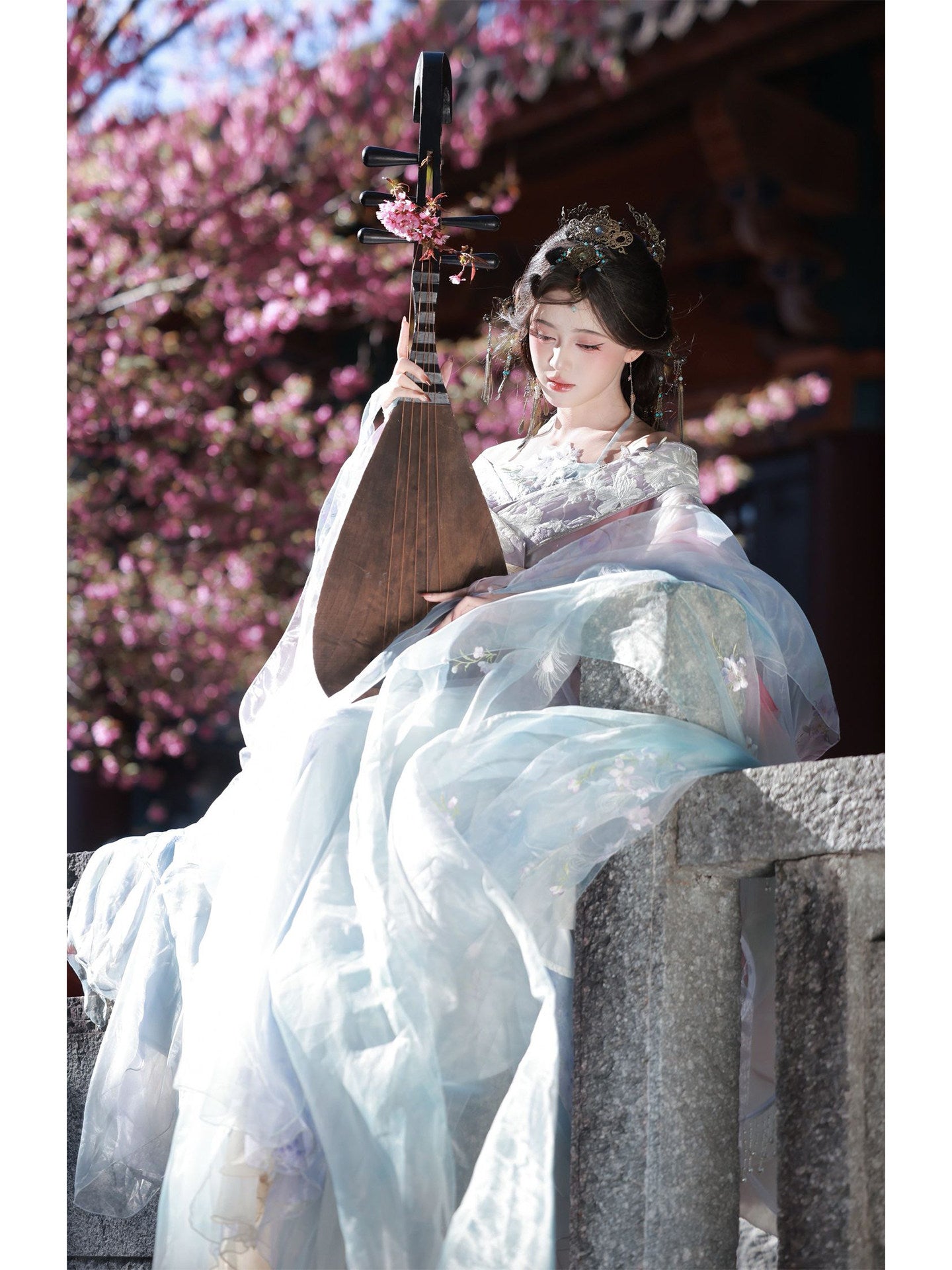 Wei Jin Dynasty Qiyao Ruqun Hanfu | Fairy