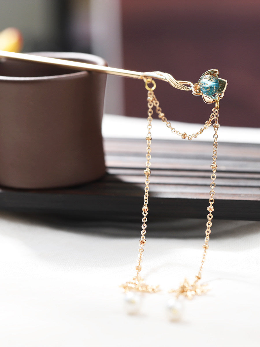 Manshu Hair Stick | Hanfu Hair Accessory