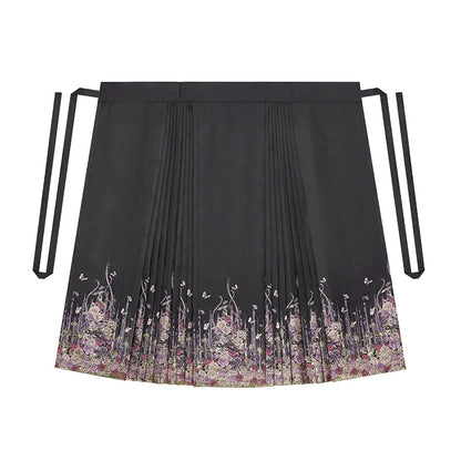 Chinese Blouse & Mamian Skirt Outfit | Huajian 花涧