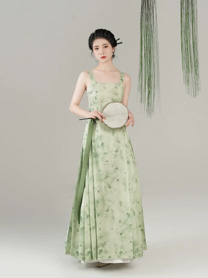 Song Dynasty Modern Hanfu - Pear Blossom Begonia 梨花海棠 (Preorder)