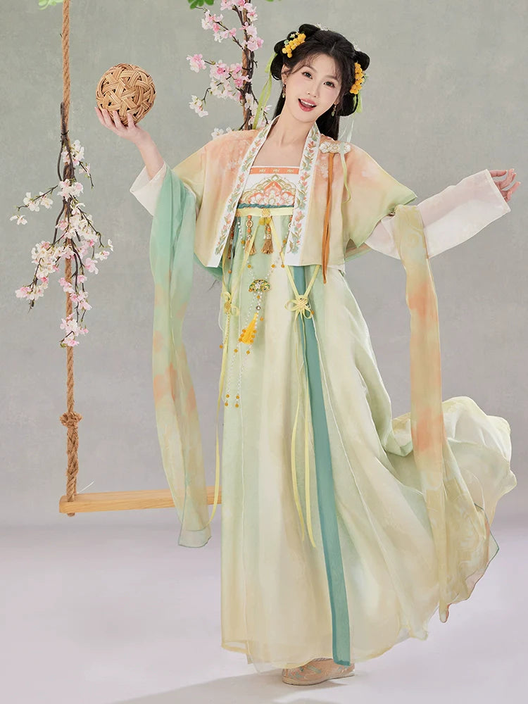 Guiyan 归烟 - Tang Dynasty Style Qixiong Ruqun