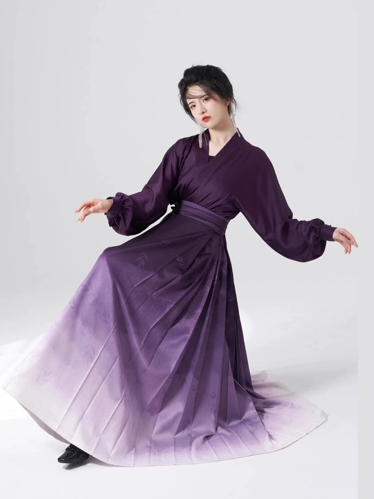 Ming Dynasty Modern Hanfu Mamianqun Outfit - Futang 伏棠