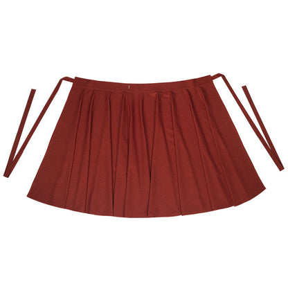 New Chinese Style Wool Beizi Coat and Wrap Skirt - Frost 霜降 (Preorder)