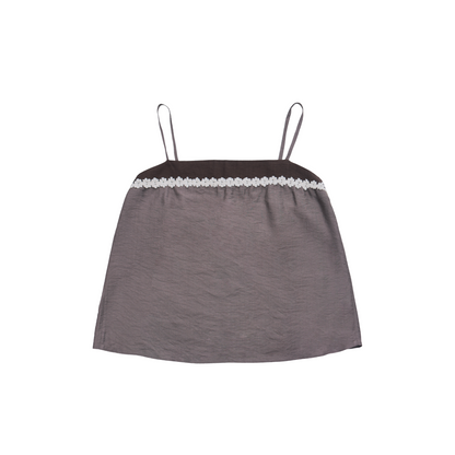 Song Dynasty Modern Hanfu Camisole with Shorts or Wide Leg Pants - Inkstone 砚秋 (Preorder)