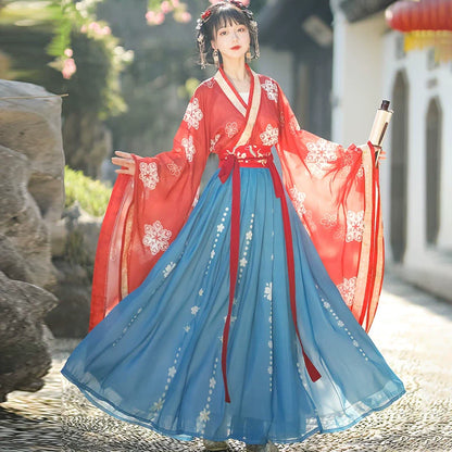 Wei Jin Dynasty Qiyao Ruqun Hanfu | Talia