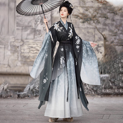 Wei Jin Dynasty Qiyao Ruqun Hanfu | Moli 墨梨