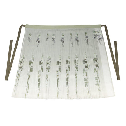 Song Dynasty Modern Hanfu Changgan Temple Beizi with Pleated Green Skirt - Bu Ruan 不染 (Preorder)
