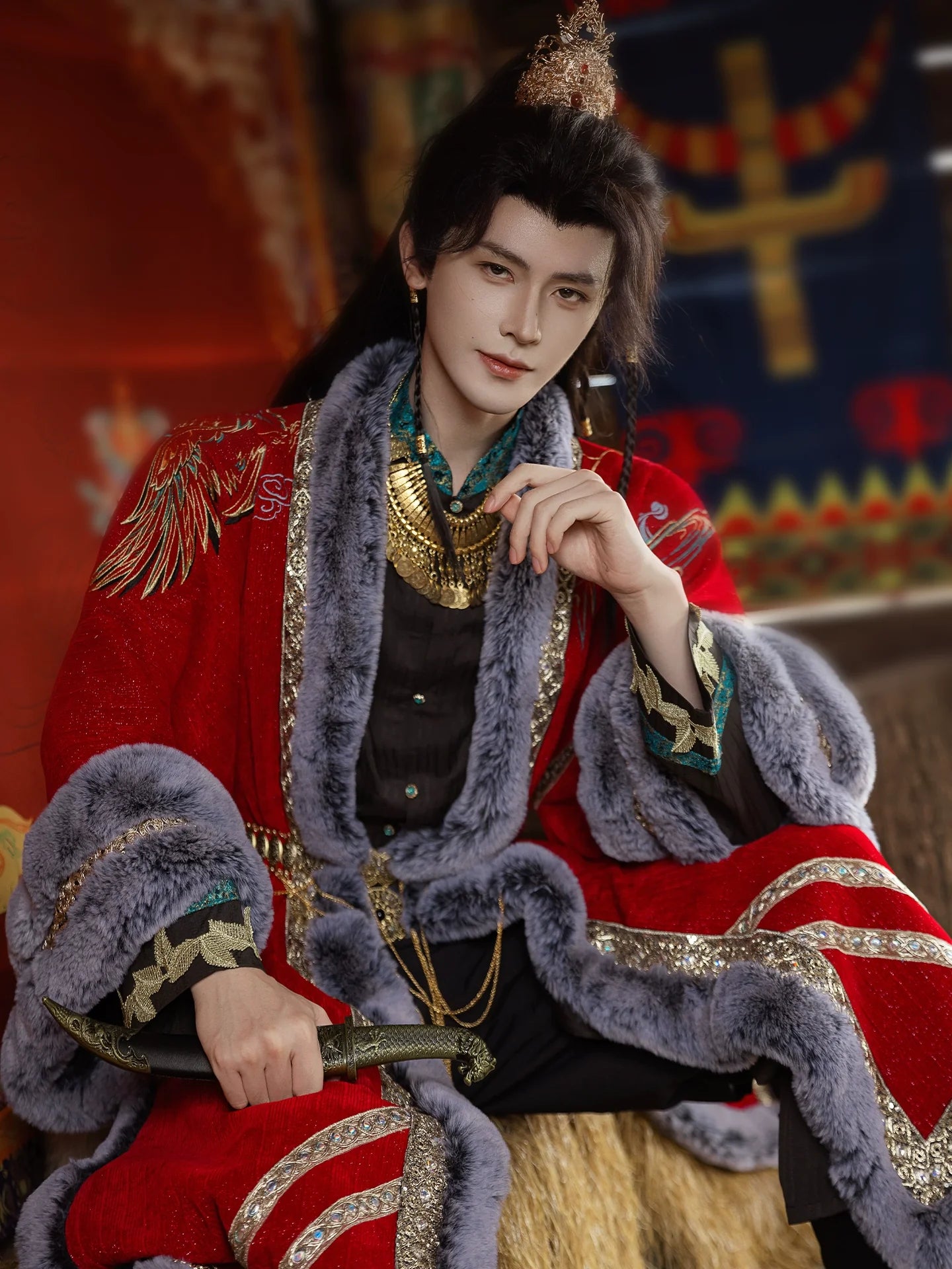 Yan Yun 炎云 - Song Dynasty Swordsman Coat and Robe Hanfu Outfit for Spring, Autumn & Winter (Preorder)
