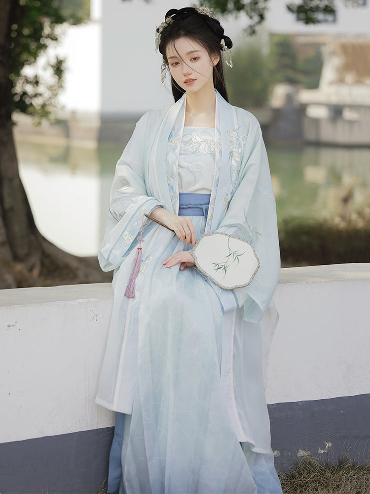 Yujie 玉洁 - Song Dynasty Style Qiyao Ruqun Hanfu