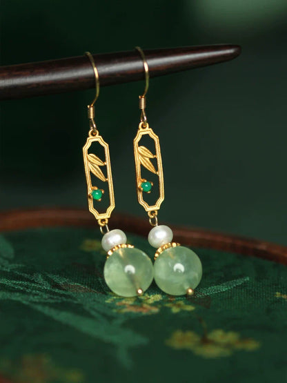 Literary Ancient China Earrings | Cheongsam Jewelry