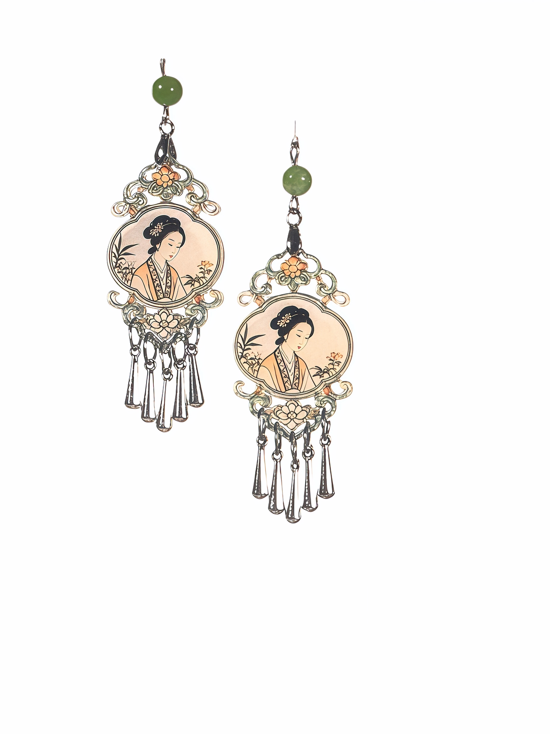 Dream of Red Mansions Earrings | Hanfu Jewelry