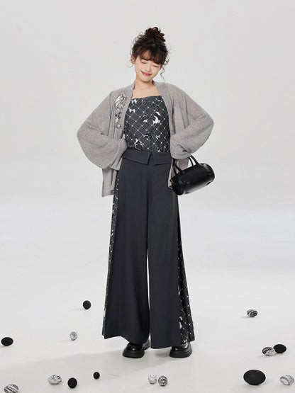Meow Fun | Modern Song Dynasty Jacket and Pants Set