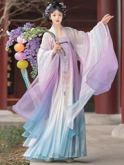 Dai Shuiyan 黛水烟 - Tang Dynasty Style Qixiong Ruqun