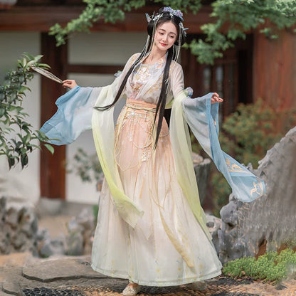 Wei Jin Dynasty Qiyao Ruqun Hanfu | Calm Waters 定风波