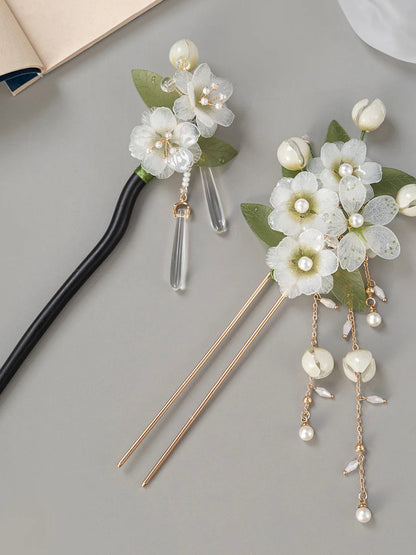 Pear Blossom Hair Stick | Traditional Chinese Hair Accessory
