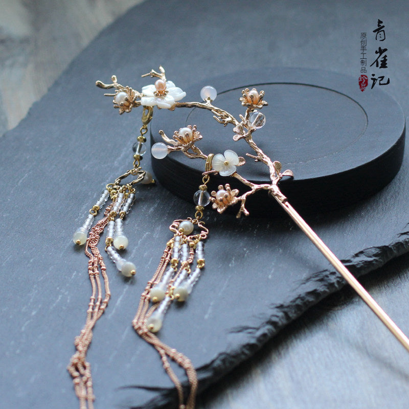 Pear Blossom Hair Stick | Hanfu Hair Accessory