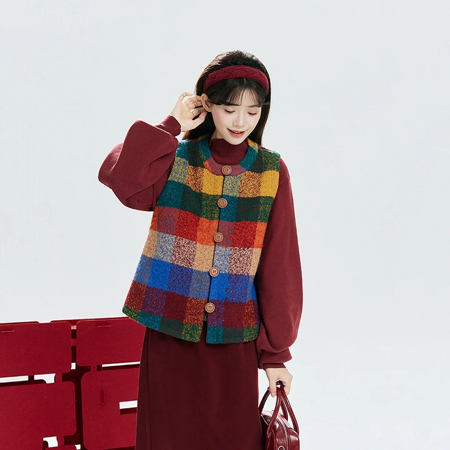 Song Dynasty Modern Hanfu Set for Chinese New Year Festivals - Hongyun 虹云 (Preorder)