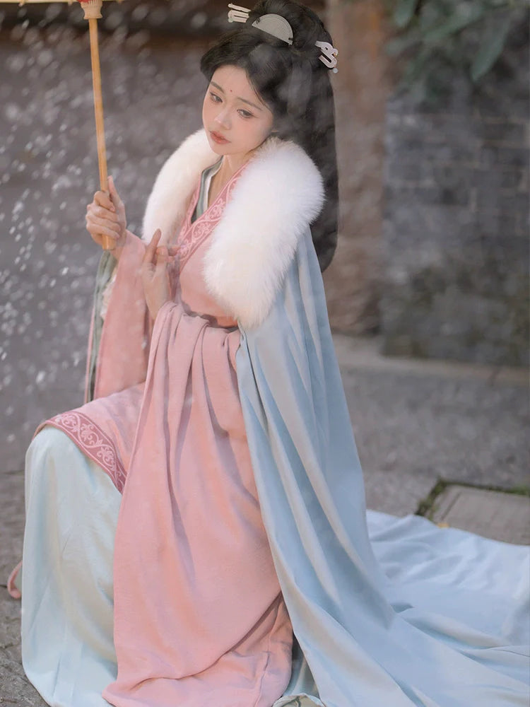 Wei Jin Dynasty Qiyao Ruqun Hanfu | Xiaoyu 小玉
