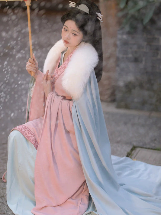 Wei Jin Dynasty Qiyao Ruqun Hanfu | Xiaoyu 小玉