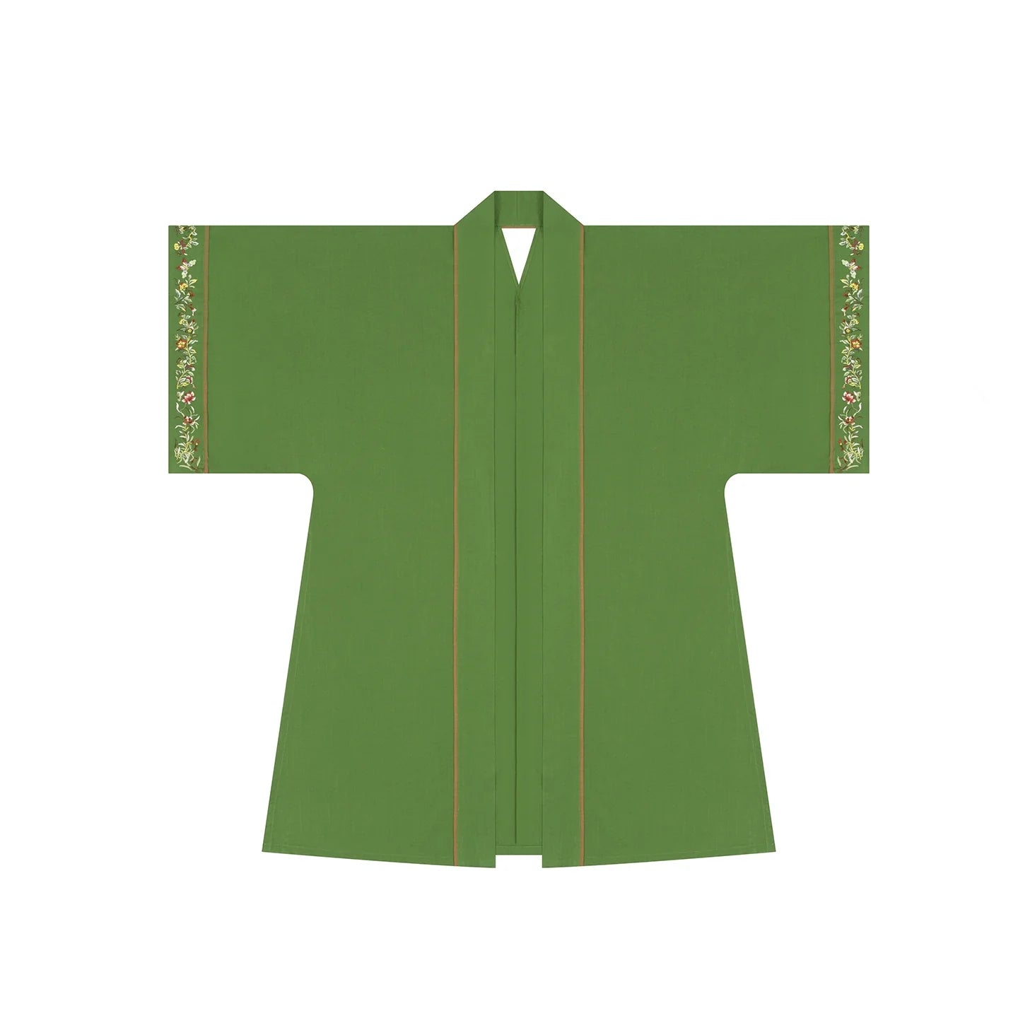 Song Dynasty Modern Hanfu Set with Changgan Temple Beizi and Spiral Skirt - Yuhuacui 玉华翠 (Preorder)