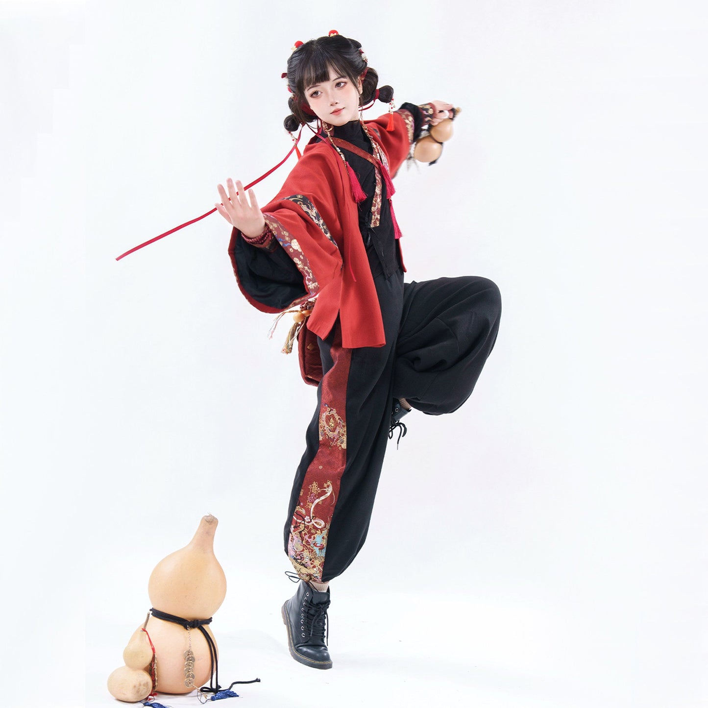 Modern Ming Dynasty Chinese New Year Festival Hanfu | Little God of Wealth 小财神