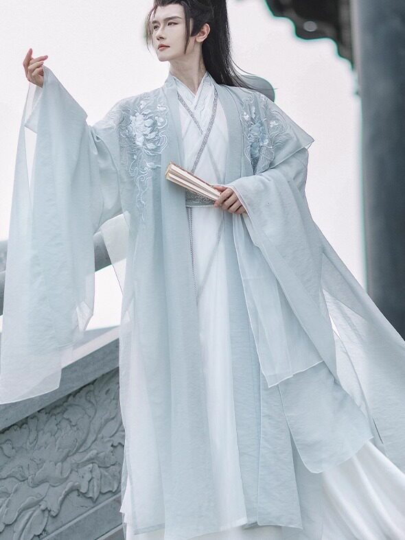 Silver Scale | Wei Jin Dynasty Hanfu Set