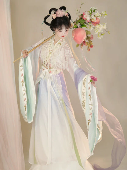 Wei Jin Dynasty Qiyao Ruqun Hanfu | Fairy Spirit