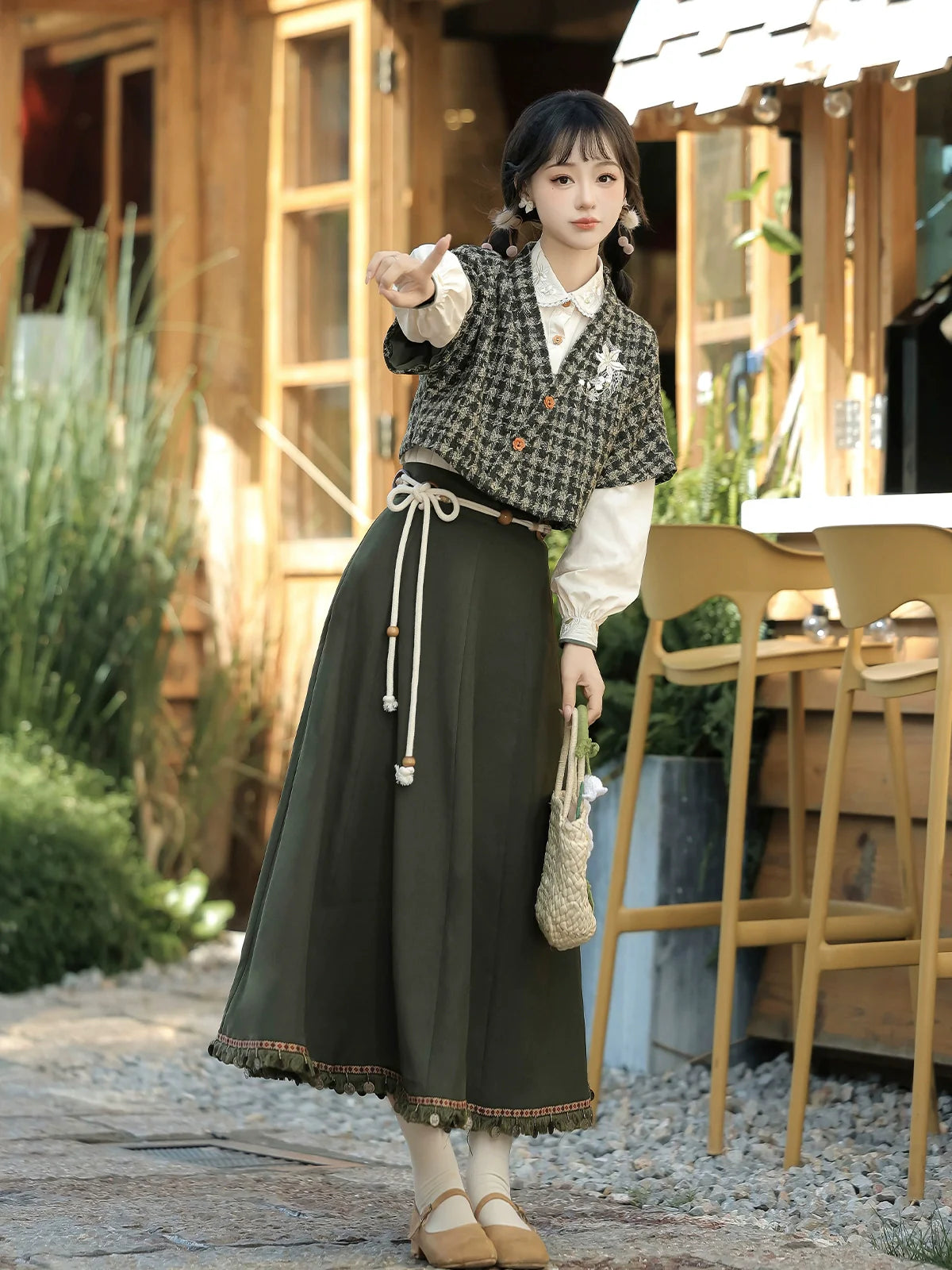 Xiangling 湘灵 - Modern Hanfu Daily Outfit
