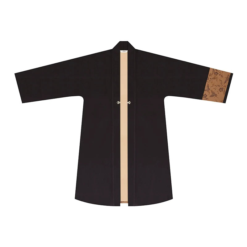 Song-Ming Dynasty Modern Hanfu Set with Long Sleeve Top and Mamian Skirt - Hundred Butterflies 百蝶绘 (Preorder)