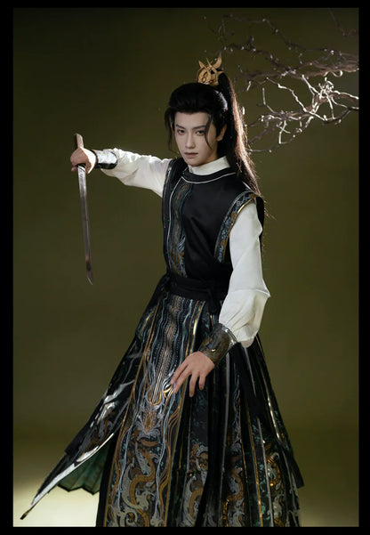 New Chinese Style Modern Hanfu Outfit - Light City 曙光之城 (Preorder)