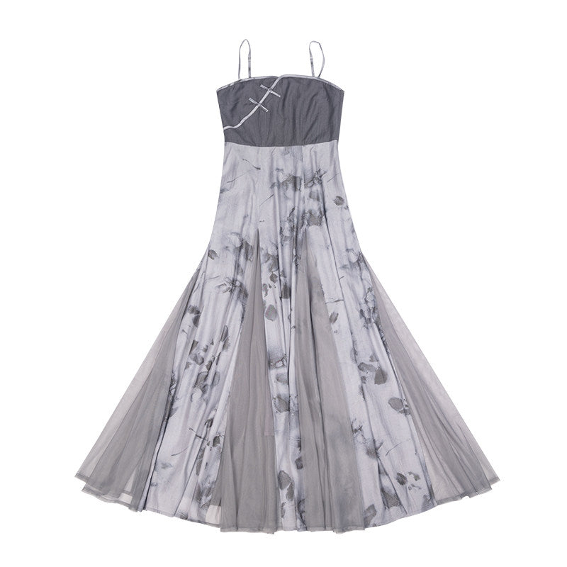 New Chinese Style Sheer Robe and Slip Dress - Wuji 无极 (Preorder)
