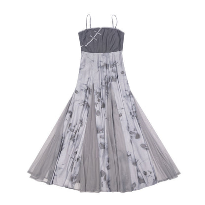 New Chinese Style Sheer Robe and Slip Dress - Wuji 无极 (Preorder)