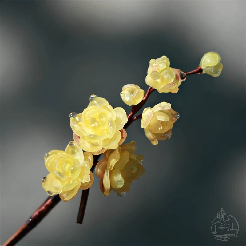 Winter Blossom Hair Stick | Ancient Chinese Hair Accessory