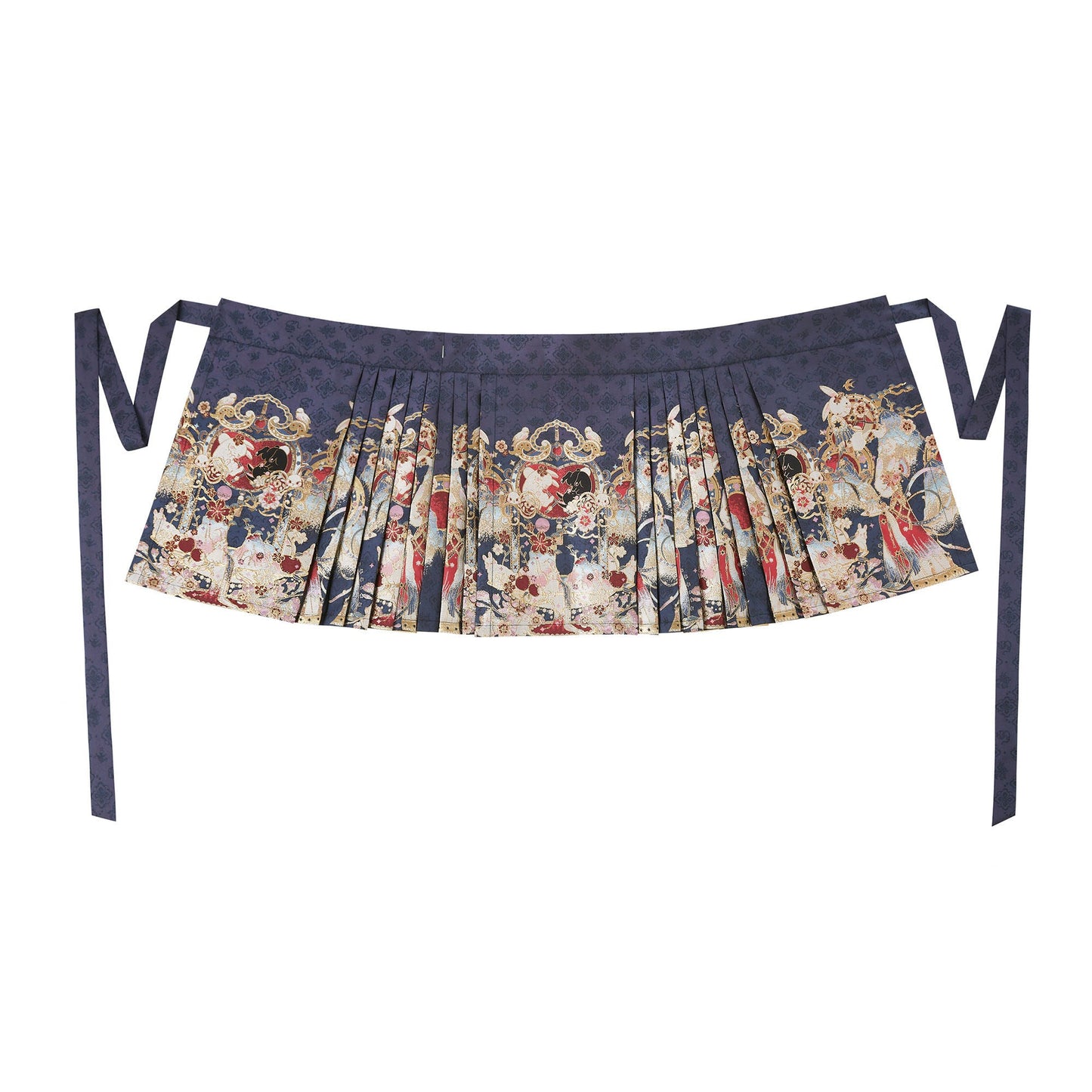 Ming Dynasty Snow White Modern Hanfu and Mini Mamianqun - Apple Crisp 苹果酥