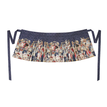 Ming Dynasty Snow White Modern Hanfu and Mini Mamianqun - Apple Crisp 苹果酥