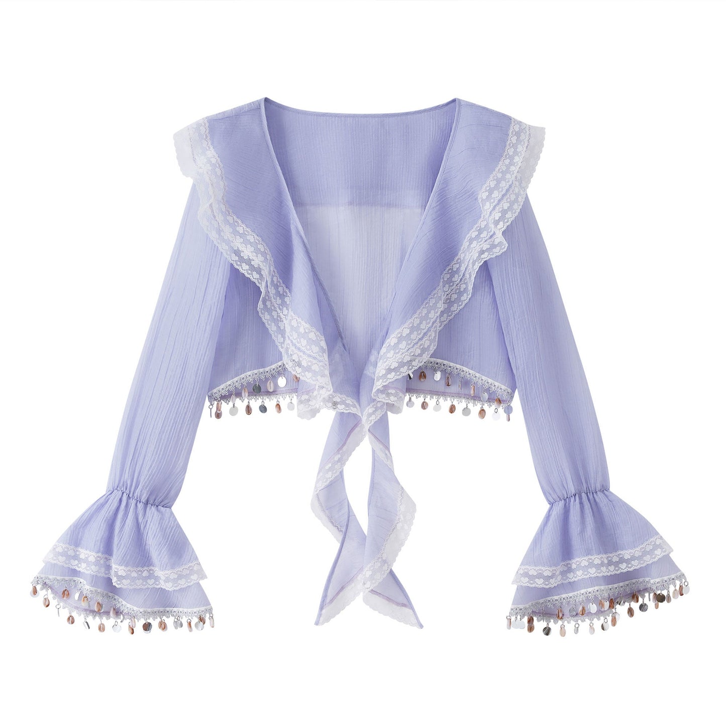 New Chinese Style Fairy Summer Slip Dress - Blue Moon Lake 海月浴兰