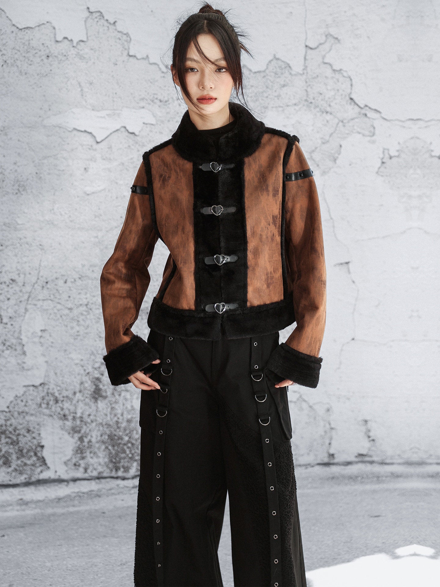 New Chinese Style Fur Jacket for Autumn and Winter