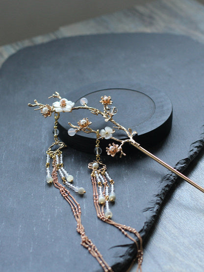 Pear Blossom Hair Stick | Hanfu Hair Accessory