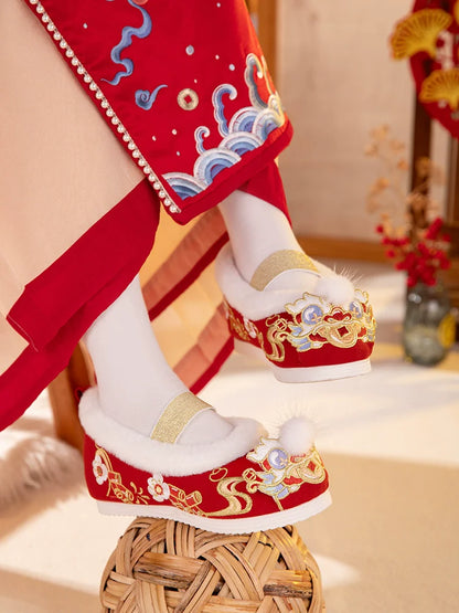 Isla - Embroidered Chinese Hanfu Shoes