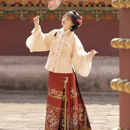 Ming Dynasty Chinese New Year Festival Hanfu | Moonlit Night 月夜