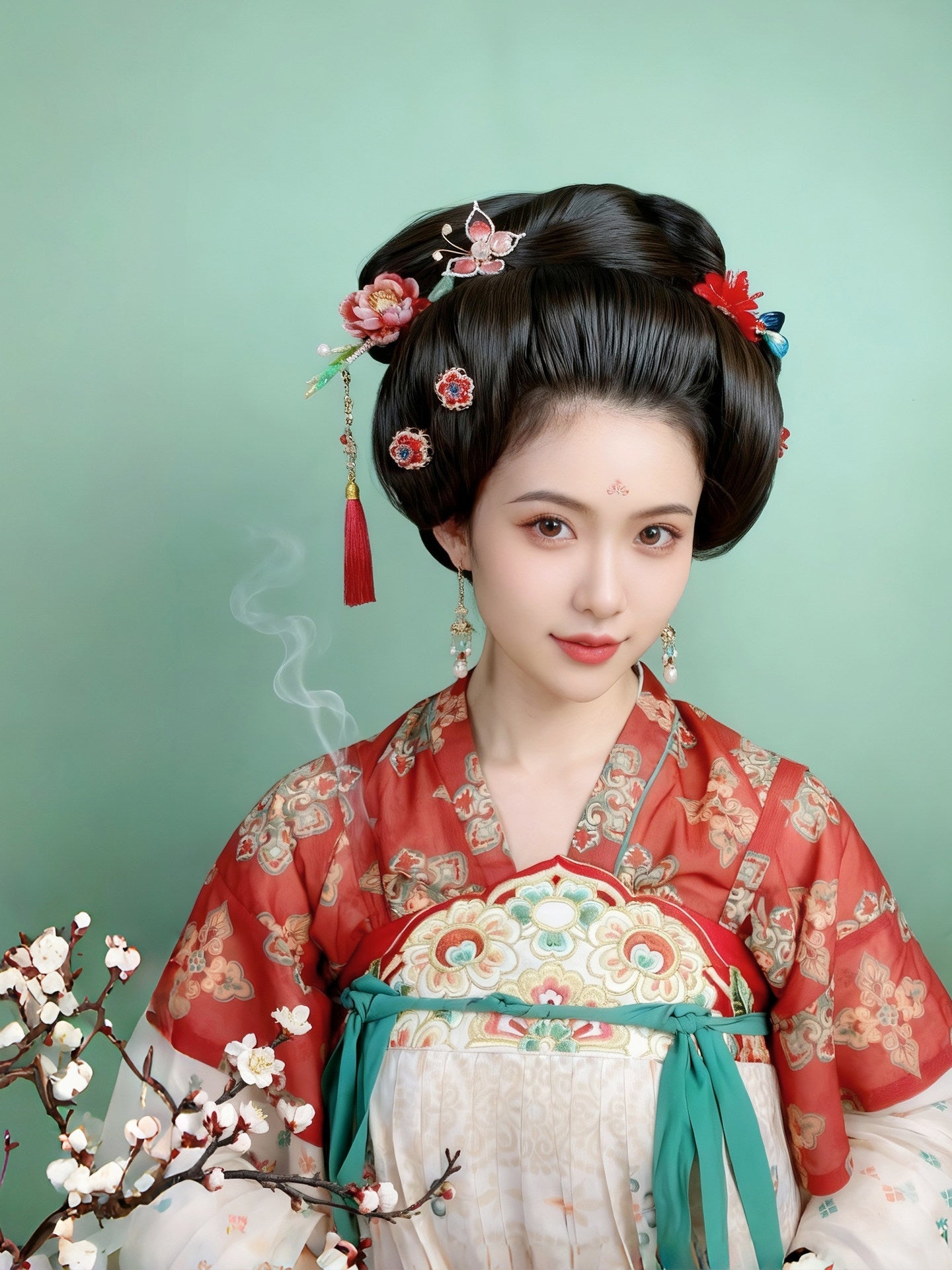 Gorgeous Tang Dynasty Earrings | Hanfu Jewelry