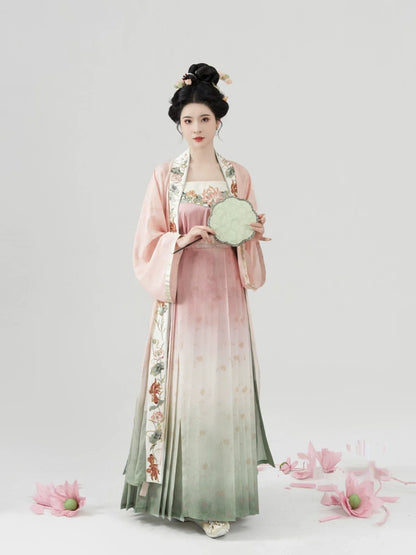 Song Dynasty Modern Hanfu - Glaze Red 釉里红 (Preorder)