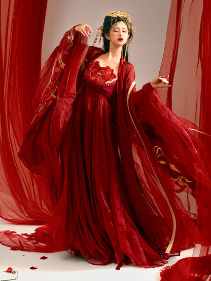 Lost You Forever 长相思 - Tang Dynasty Style Hanfu Dress Heziqun