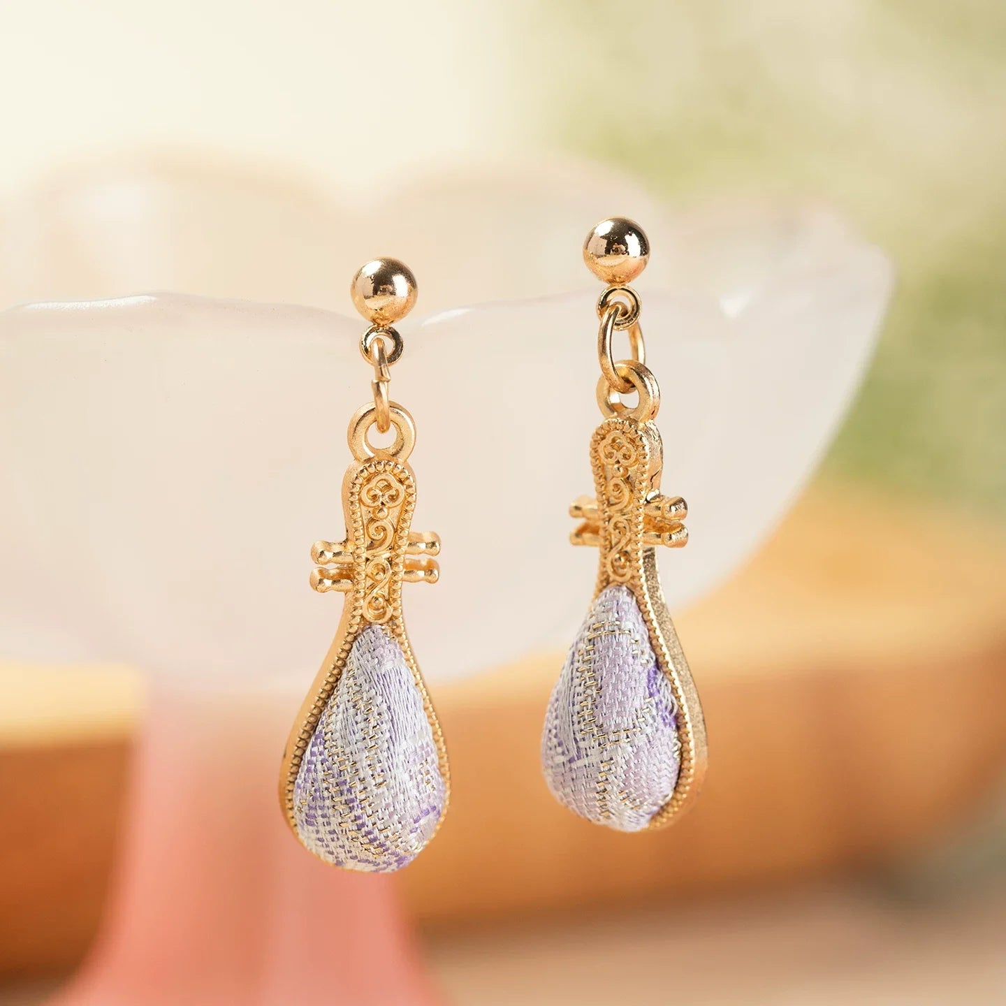 Pipa Music Earrings | Cheongsam Jewelry