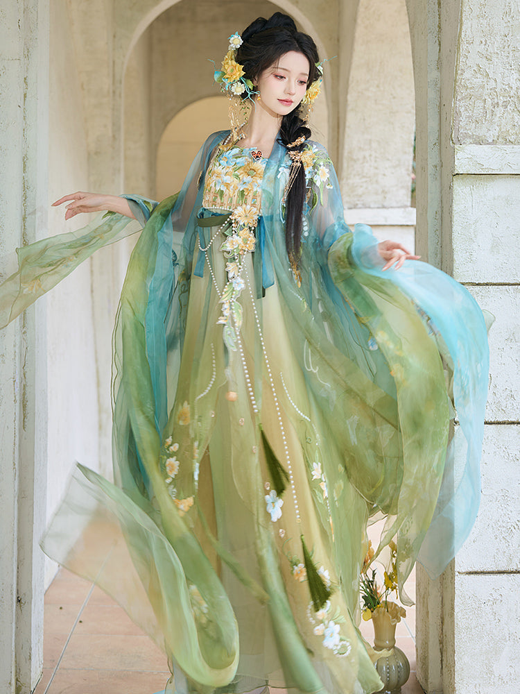 Mint Garden 小花园 - Fairy Spring and Summer Daily Tang Dynasty Style Heziqun