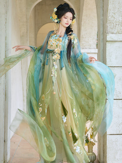 Mint Garden 小花园 - Fairy Spring and Summer Daily Tang Dynasty Style Heziqun
