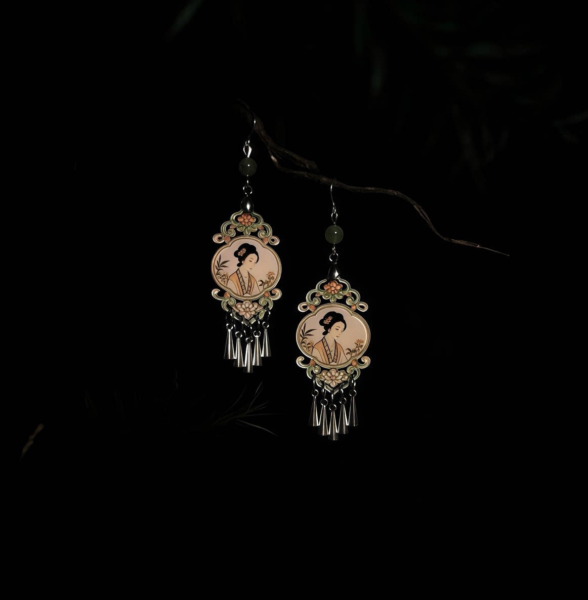 Dream of Red Mansions Earrings | Hanfu Jewelry